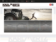 Tablet Screenshot of karlmertz.dk
